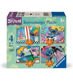 Puzzle Ravensburger Stitch progressives mit 12+16+20+24