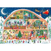 Puzzle Ravensburger Weihnachtsmann-Workshop 1000 Teile