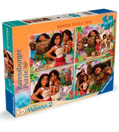 Puzzle Ravensburger Moana 2 4 x 100 Teile