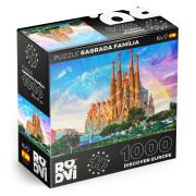 Roovi Sagrada Familia Puzzle, Barcelona 1000 Teile