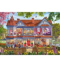 Puzzle Schmidt Haus im Frühling 1000 Teile