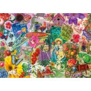 Schmidt Happy Gardening Puzzle mit 1000 Teilen