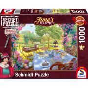 Schmidt June's Journey Tea in the Garden Puzzle 1000 Teile