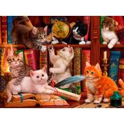 SunsOut Library Kittens Puzzle 1000 Teile