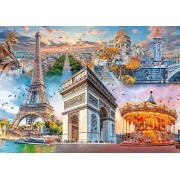 Trefl Wochenende in Paris Puzzle 2000 Teile