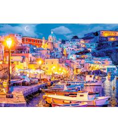 Puzzle Trefl Insel Procida Bei Nacht, Italien 1000 Teile